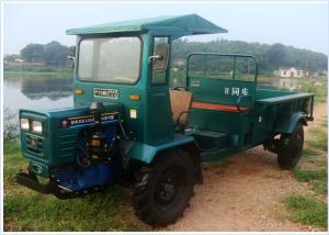 Quality Light Weight Diesel Dump Truck , 4WD 2 Ton Dump Truck For Oil Palm Plantation wholesale
