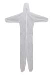 Comfortable Disposable Painters Coveralls , Dust Proof Disposable Hazmat