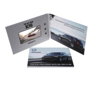 Quality Energy Saving LCD Video Greeting Card 512MB LCD Screen Video Brochure wholesale