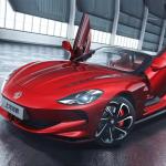 2024 Auto SAIC MG Electric Convertible Car 400kW 4wd MG Cyberster Luxury Body
