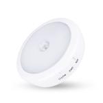 Round EMC FCC 0.100kg Battery Operated Motion Sensor Light Warm White