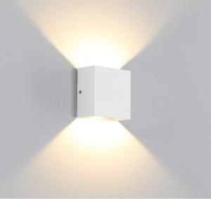 Quality IP65 water proofing external wall lamp outside COB 6W led wall lights exterior led wall lamp outdoor light wholesale