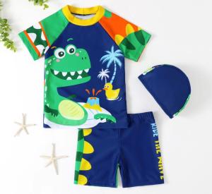 Quality Comfortable Cute Upf 50 Boys Swimwear Kit Abrasion Resistant Waterproof wholesale