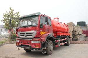 Quality Sinotruk SWZ 4×2 Sewage Suction Truck 266 Hp Loading 16 Tons 6 Wheels wholesale
