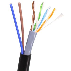 Quality Antiwear 300m UTP Cat5e Cable Multipurpose Practical PVC Jacket wholesale