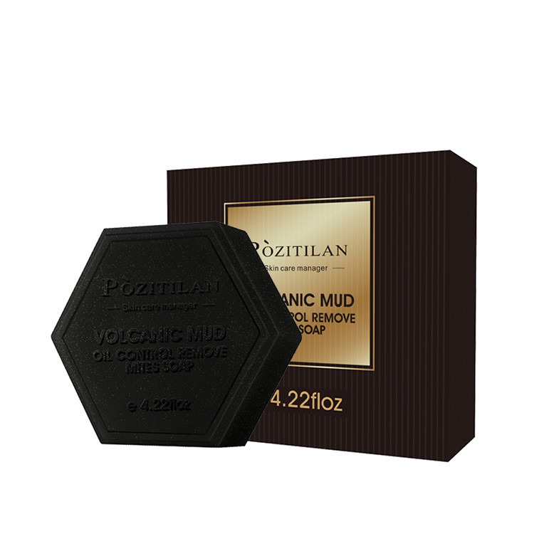 Handmade Deep Cleansing Bar Soap , Organic Bamboo Charcoal Soap