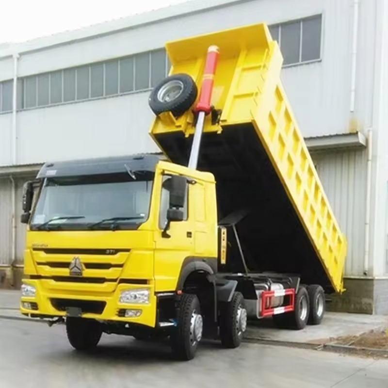 Used Sinotruk Dump Truck Howo 371 375 Weichai Tipper Truck 6x4 300-400L Fuel Tank