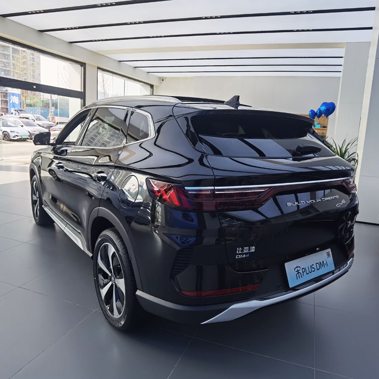 MacPhersan Type Independent Front Suspension 110km Electric Car BYD Song Plus DM-i Hybrid SUV with Full Engine Drive Mode