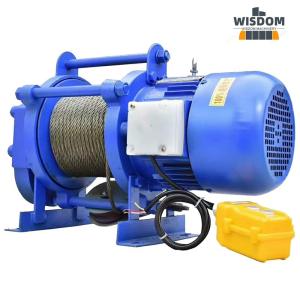 Quality Popular Kcd 220v Electric Wire Rope Winch Hoist 2 Ton wholesale
