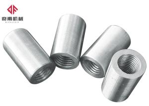 Quality Above 630Mpa Threaded Rebar Coupler In Construction High Tensile Strength wholesale