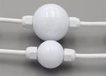 Milky White 3D Digital Ball Max 1.44W SMD5050 RGB Pixel Led Ball 50mm DMX