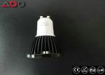 5W Black GU10 Cob LED Bulbs AC 220V 500LM 4000K 80Ra 30000 Hours Lifespan