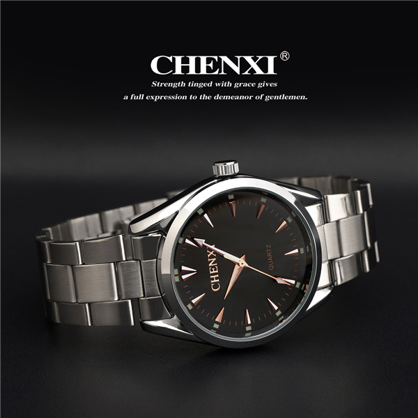 Stainless Steel Wrist Watch Rose Gold Winner Men Curren Man Brand Stainless Steel Watch