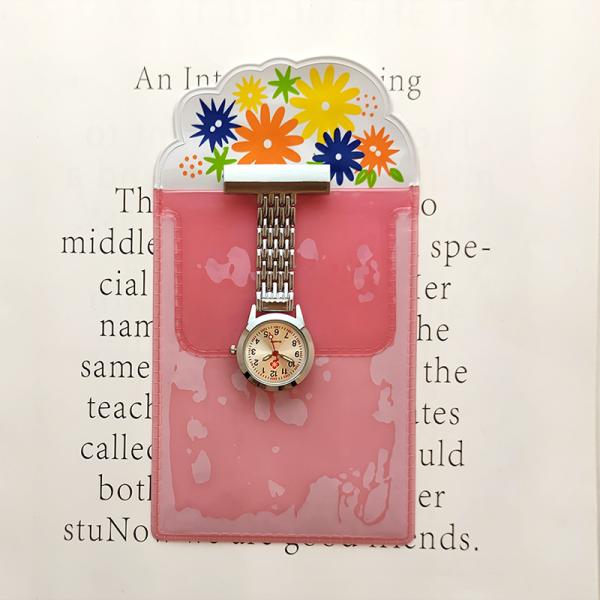 Nurse Watch with Pencil Case Fob Pocket Quartz Doctor Medical Clock Gift for