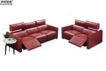 BN Space Capsule Italian Minimalist Leather Functional Sofa Combination Electric