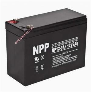 Quality Maintenance-free NP12-9 12V 9Ah Vrla Battery High Quality wholesale