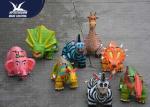 Coin Operated Motorized Animal Scooters Shopping Mall Decoration Dinosaur Bones
