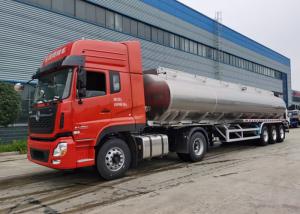 Quality 3 BPW Axles 36000 Liters Stainless Steel Oil Tank Trailer wholesale
