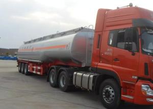 Quality Professional 50000 Liters Flatbed Semi Trailer Truck With Fuel Tanker wholesale