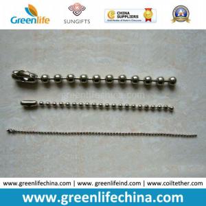 Quality Custom Ball Dia W/Customized Length Metal Bead Snake Chain wholesale