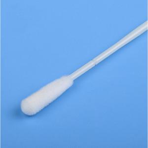 Quality Virus Test Blood Specimen Collection Flocked Medical Cotton Swab wholesale