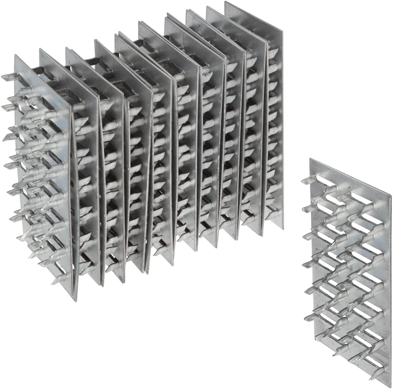 1mm Galvanized Steel Round Truss Teeth Nail Plates for OEM ODM Timber Connectors Coated