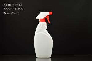 Quality 500ml HDPE trigger bottle,liquid industrial use detergent plastic bottles wholesale