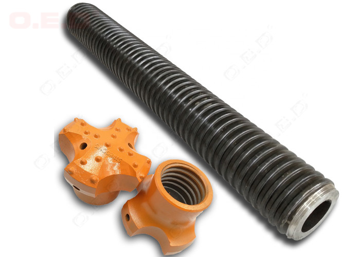 R25/14 Self Drilling Rock Anchor For Tunnling Mining Slope Stabilization