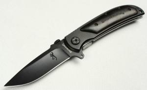 Quality Browning knife 338 - Big ( black) tactical folding knife wholesale