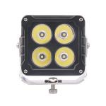IP69K 40w 4 Inch Square Heavy Duty LED Work Lights OSRAM Spot Beam