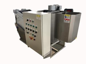 Quality Volute 24kg/H 0.3KW Screw Press Sludge Dewatering Machine For Sludge Dewatering wholesale