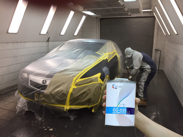 Honda 1K Auto Refinish Paint Standard Blue Car Care Coating
