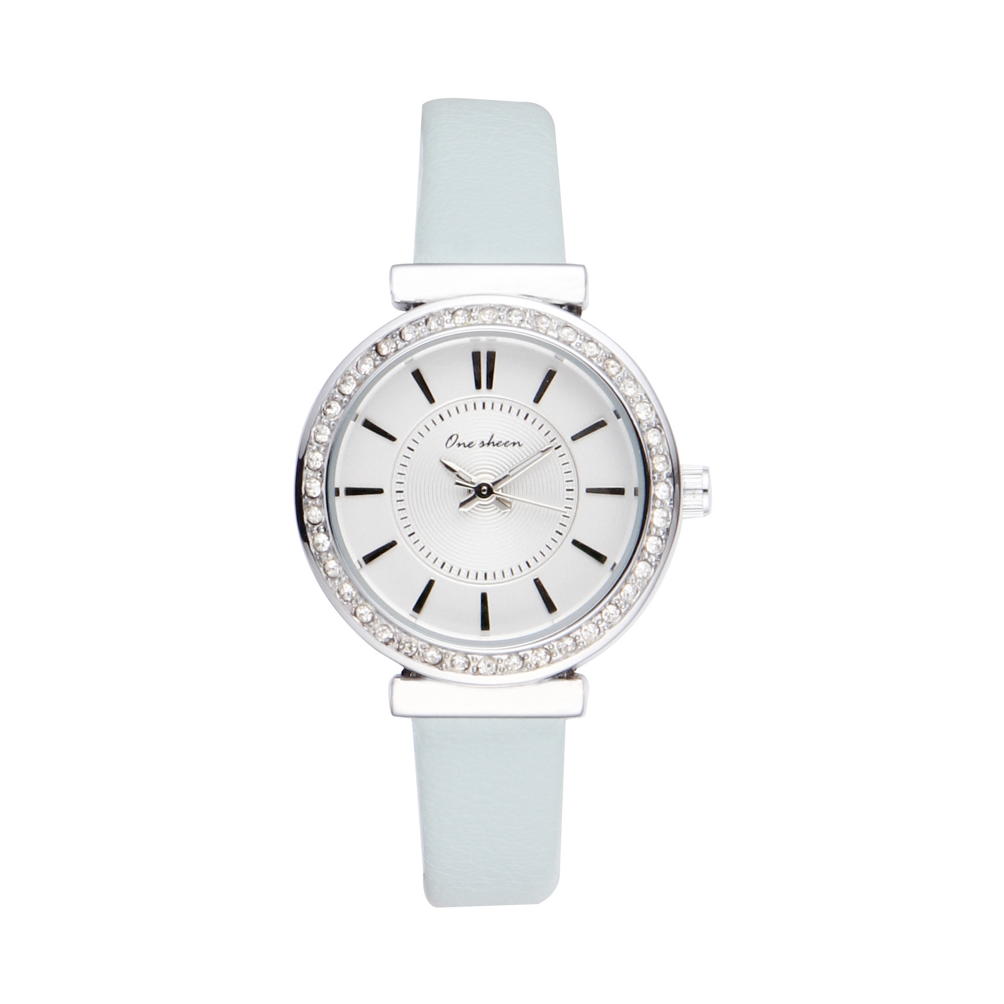 Girls Quartz White Leather Watch Fancy Women Watches Jewelry And Stylish ODM