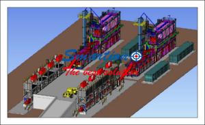 Quality Module Moving 420000 TPY Cement Processing Plant wholesale