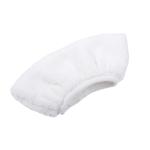 Universal White 13.5 Inch Length Steam Mop Washable Pads