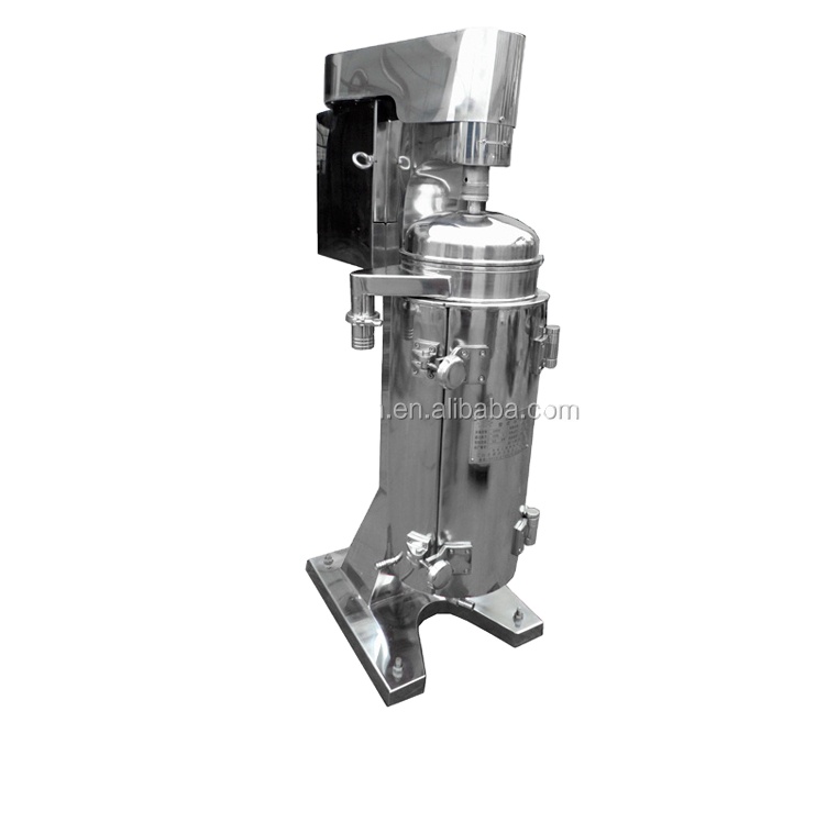 Tubular Bowl Centrifuge for Liquid Solid Separation at 20000rpm in Chemical Processing