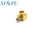 SSMP Female Angled RF Coaxial Connector Mate CXN3506 Cable