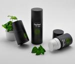 Matte Black Empty Cosmetic Plastic 30ml 50ml 100ml Cylinder Liquid Skincare