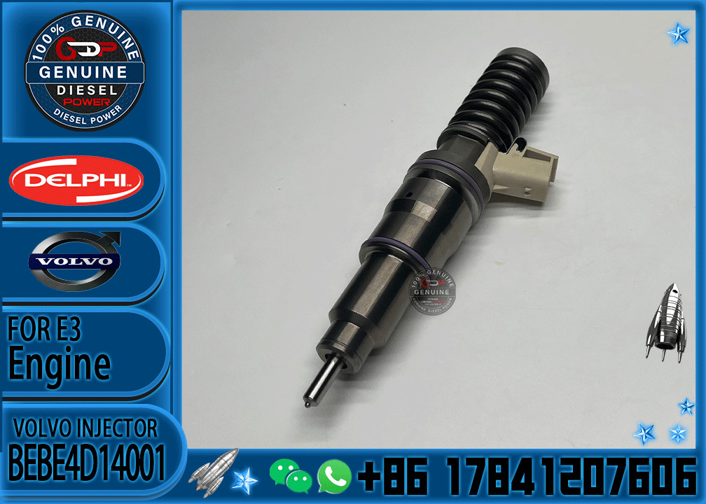 Diesel Engine Fuel Injector 20780666 BEBE4D14001 20584346 85000498 7420972224 20972224 7421340612 For VOL Excavator