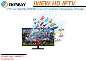 Quality Italy Europe Sports Channels Germany UK Arabic Package Greek Turkey USA 1 Year iview Subscription Full Sport European Ar wholesale