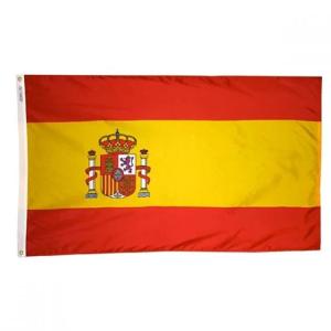 Quality Pantone Polyester World Flags Hanging Style Romania Country Flag wholesale