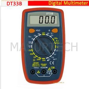 Quality 3 1/2 Digital Multimeter 200mV-500V DT33B wholesale