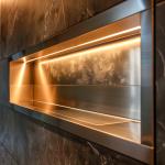 Robust Stainless Steel Wall Niche For Commercial Settings