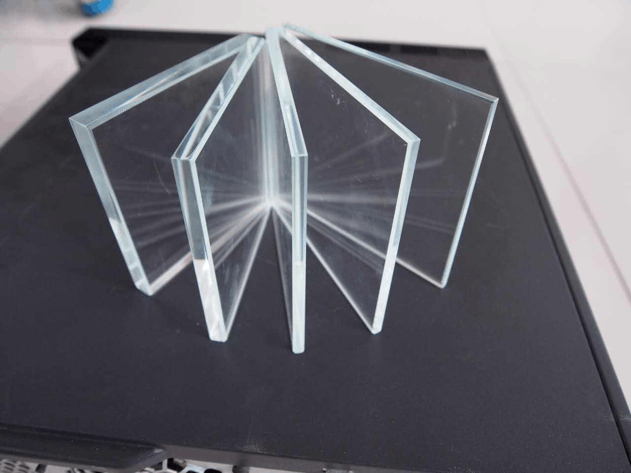 10mm 12mm 16mm Low Iron Tempered Glass Ultra Clear Glass