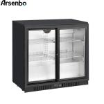 110V 60HZ Double Under Counter Refrigerators Wear Resistant Durable