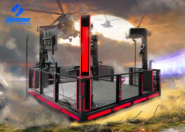 I5 System 4 Players Virtual Reality Shooting Simulator 4 Sets PP Gun 9D Game