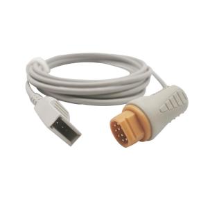 Quality Utah Connector Fukuda Denshi Compatible IBP Adapter Cable 13ft wholesale