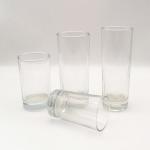 Bottom Dia 53mm 59mm Juice Drinking Water Glasses For Wine 160ml 300ml