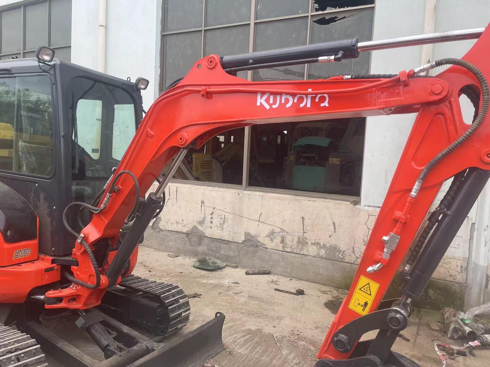 Used mini excavator Kubota U35 digger used small machinery mini used trench digger second hand mini digger