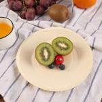 LFGB Bulk Biodegradable Disposable Wooden Plates 160mm For Party Wedding